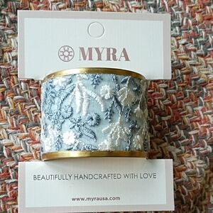 Myra Bag Kissimmee Bloom HAND KRAFT Cuff BRACELET NWT